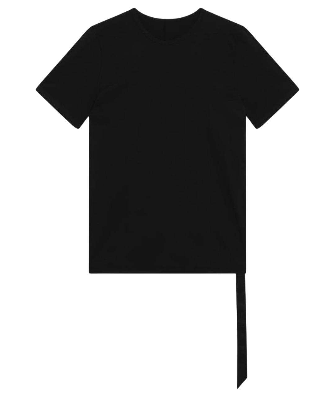 RICK OWENS DRKSHDW Черная хлопковая футболка, фото 1