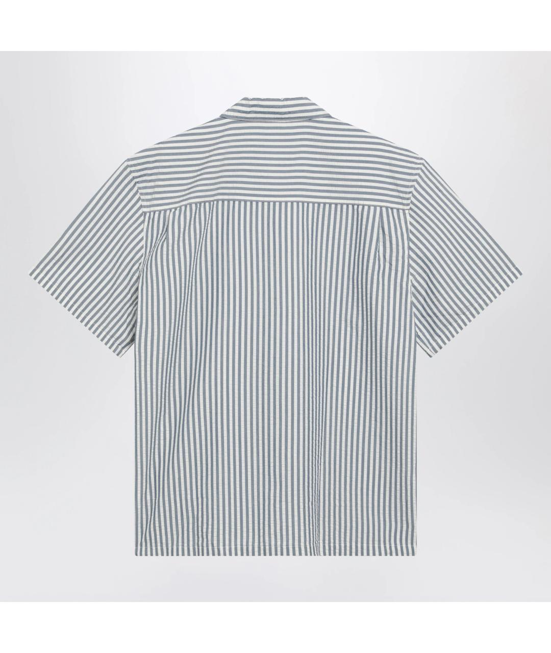 CARHARTT WIP Голубая хлопковая кэжуал рубашка, фото 2