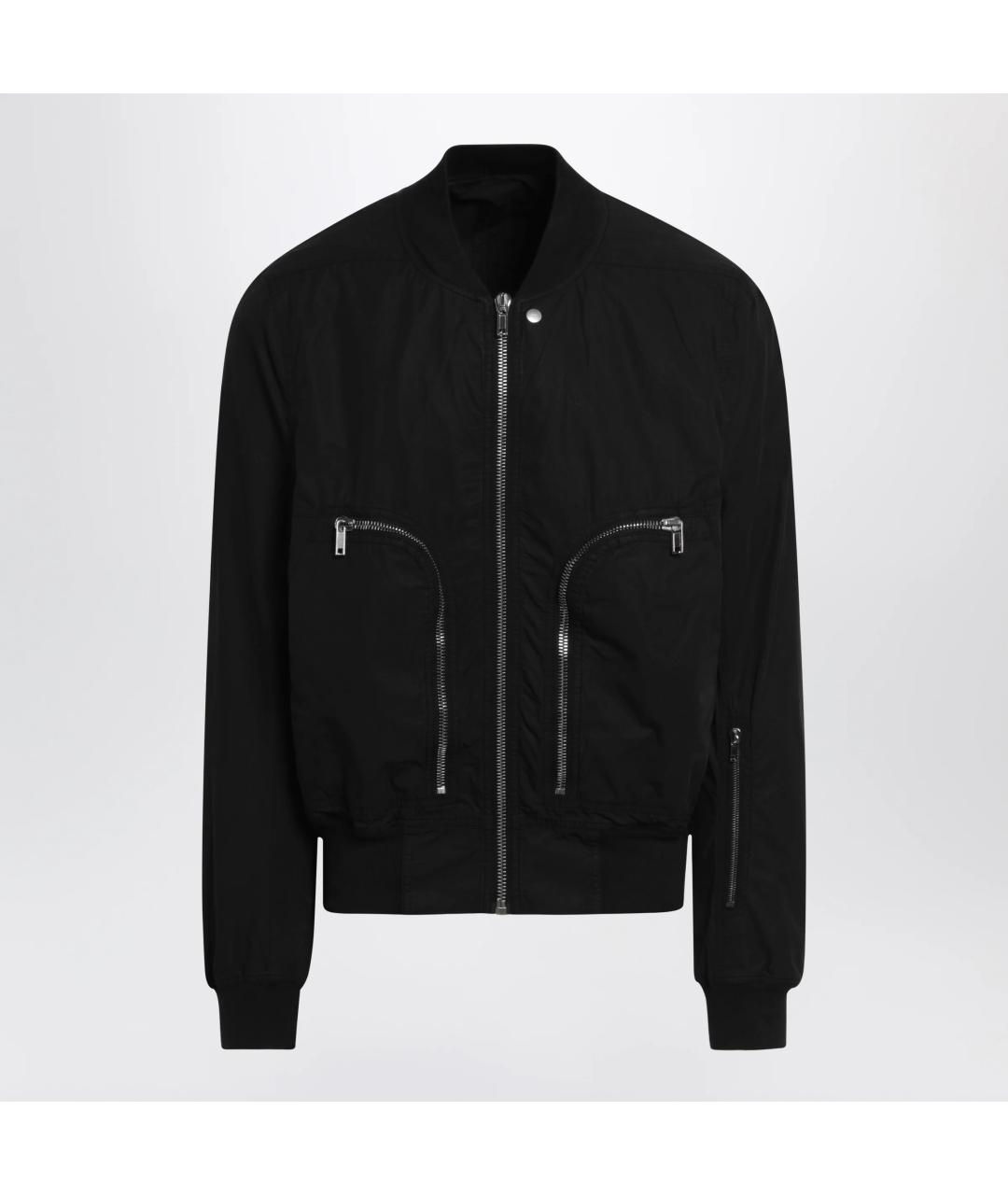 RICK OWENS DRKSHDW Черная хлопковая куртка, фото 3