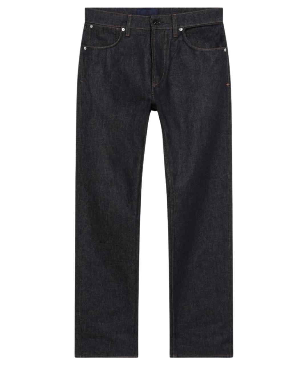 STONE ISLAND Синие деним повседневные брюки, фото 1