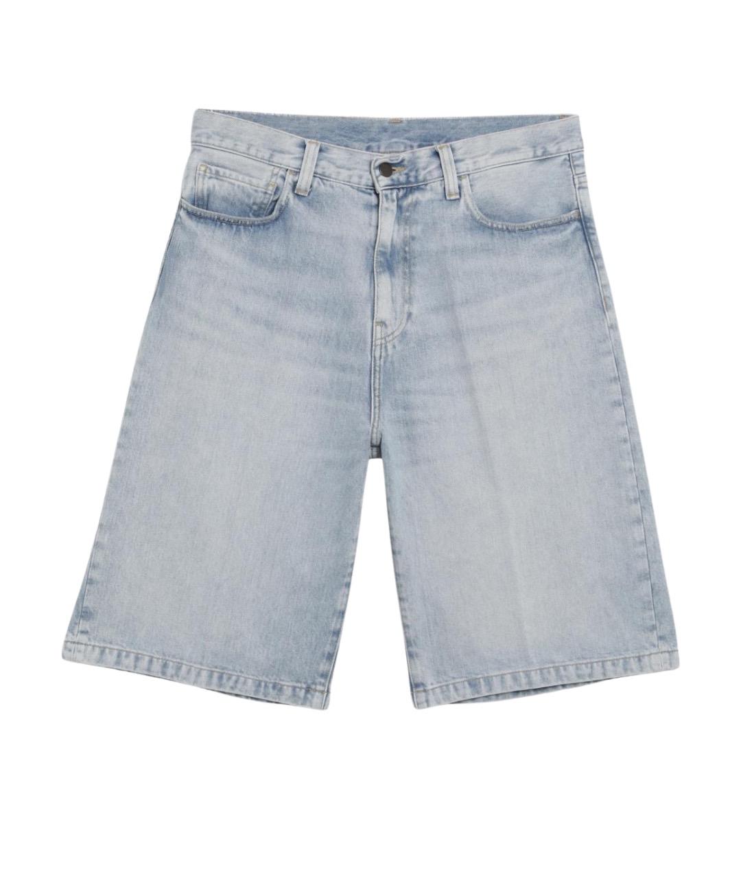 CARHARTT WIP Голубые деним шорты, фото 1