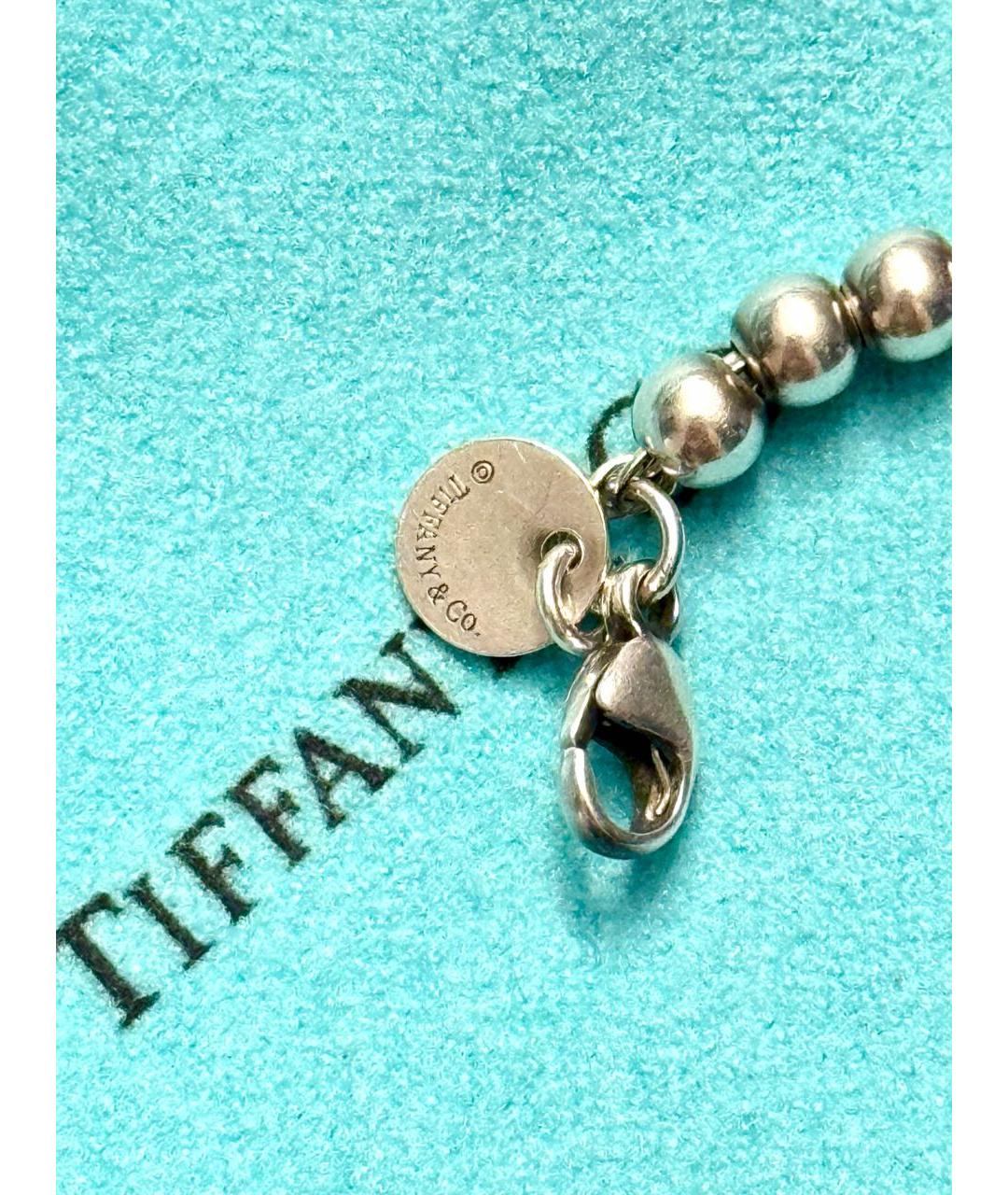 TIFFANY&CO Серебрянный серебряный браслет, фото 6