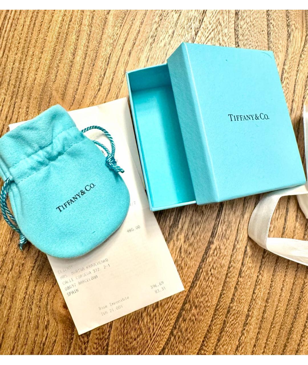 TIFFANY&CO Серебрянный серебряный браслет, фото 3