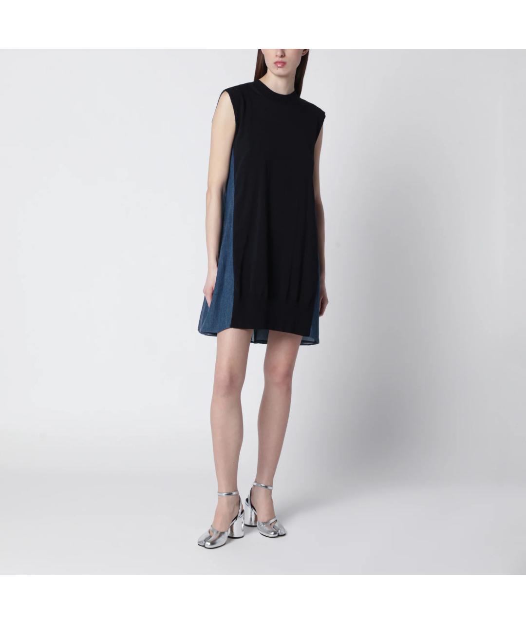SACAI Мульти деним платье, фото 3