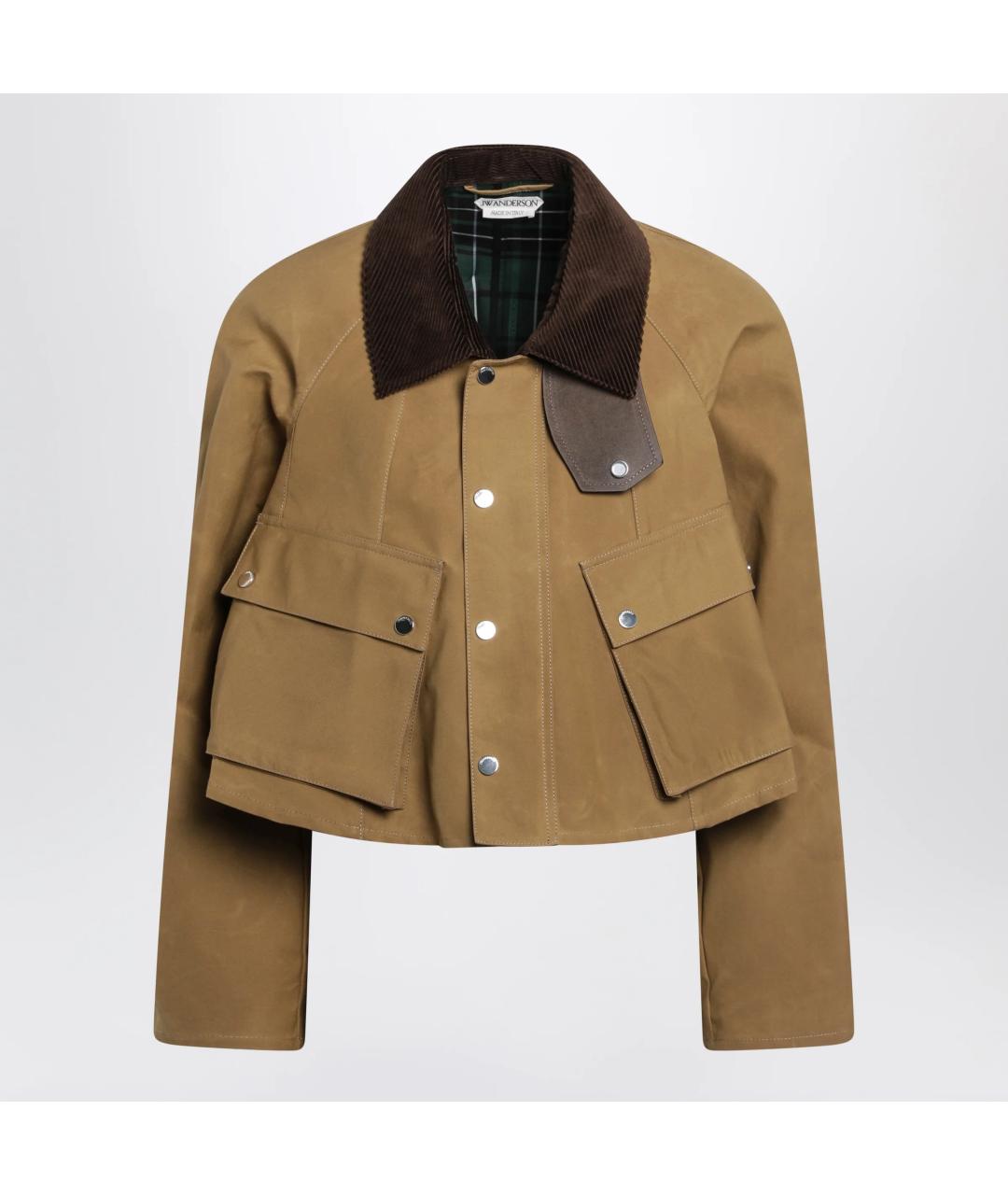 J.W.ANDERSON Бежевая хлопковая куртка, фото 3
