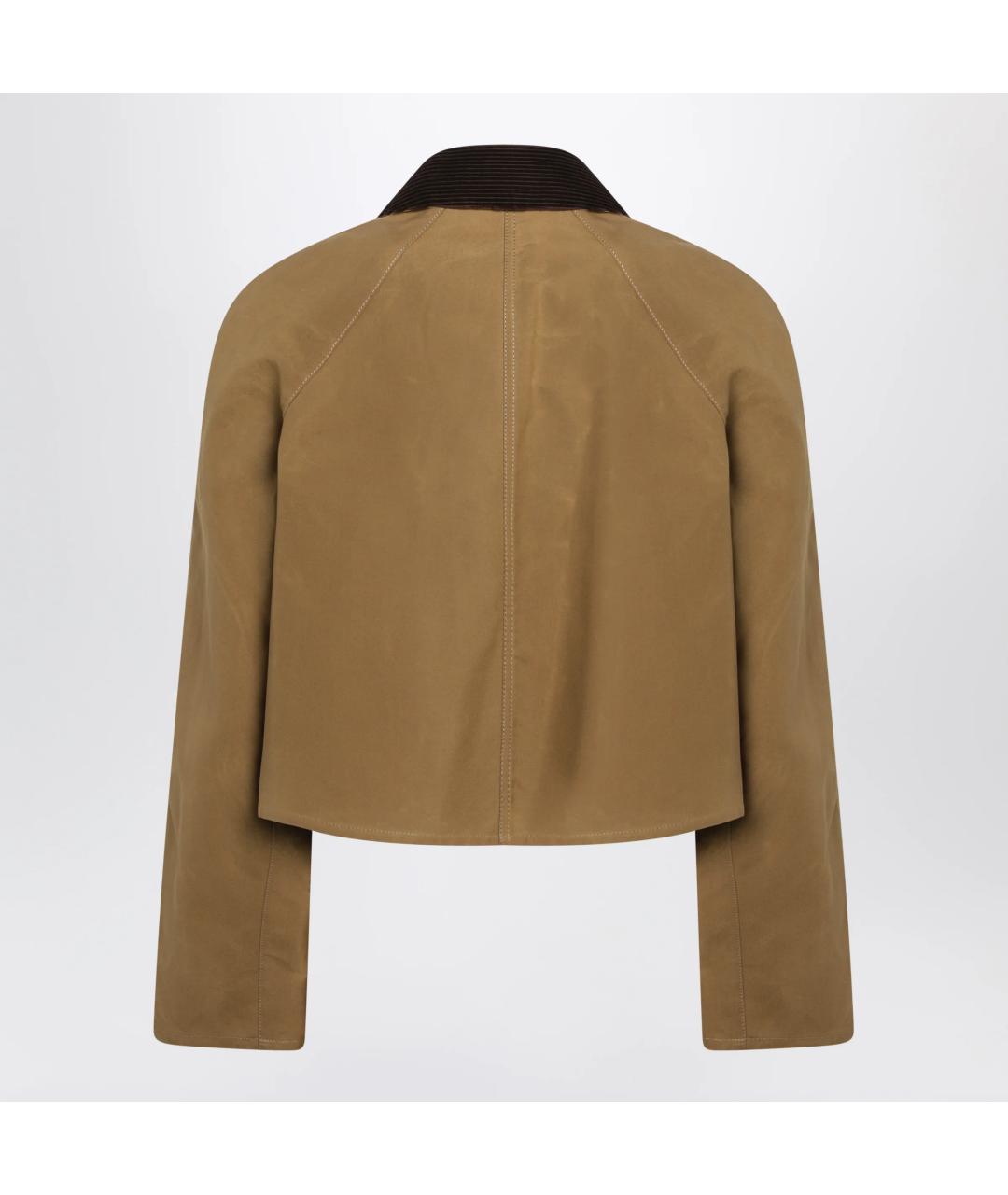 J.W.ANDERSON Бежевая хлопковая куртка, фото 2