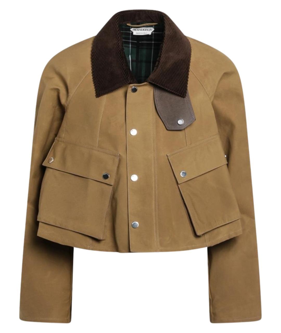 J.W.ANDERSON Бежевая хлопковая куртка, фото 1