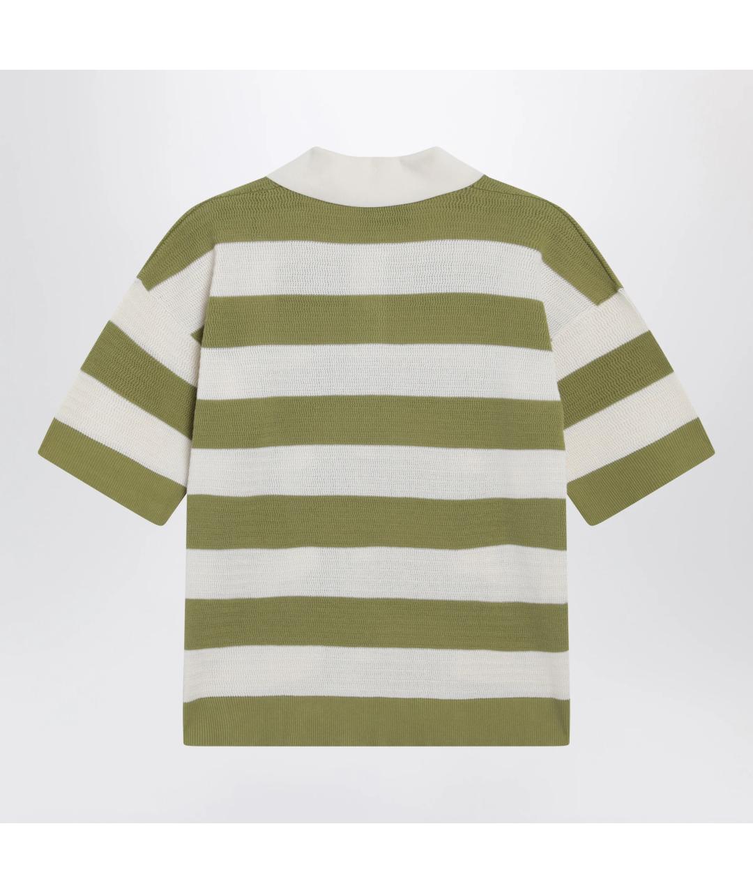 Ami Paris Мульти хлопковое поло с коротким рукавом, фото 2