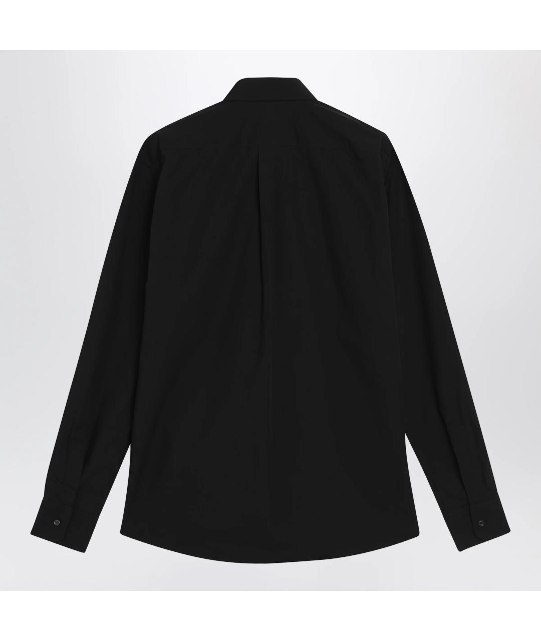 DOLCE&GABBANA Черная хлопковая кэжуал рубашка, фото 2