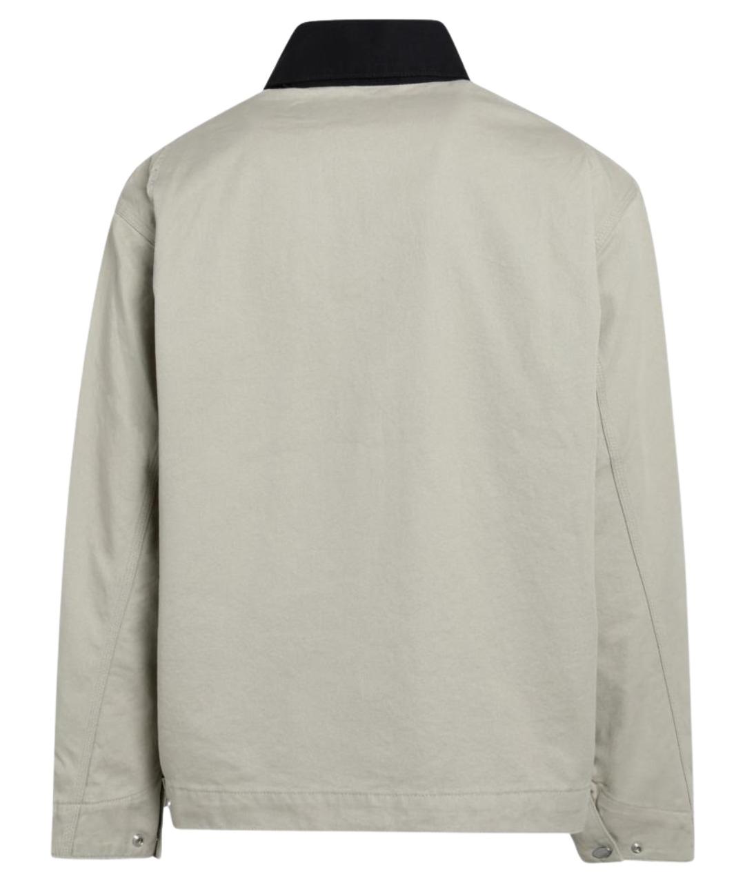 CARHARTT WIP Бежевая хлопковая куртка, фото 2