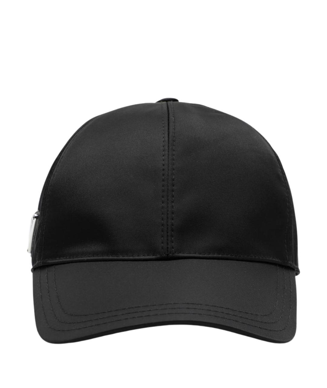 PRADA Черная синтетическая кепка, фото 1