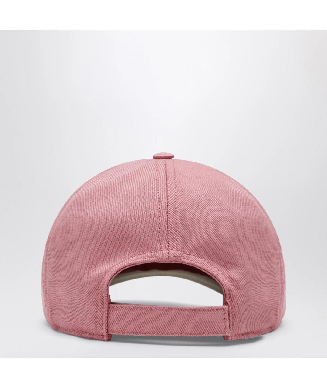 MIU MIU Розовая хлопковая кепка, фото 2