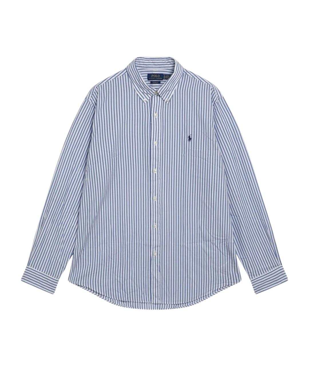 POLO RALPH LAUREN Голубая хлопковая кэжуал рубашка, фото 1