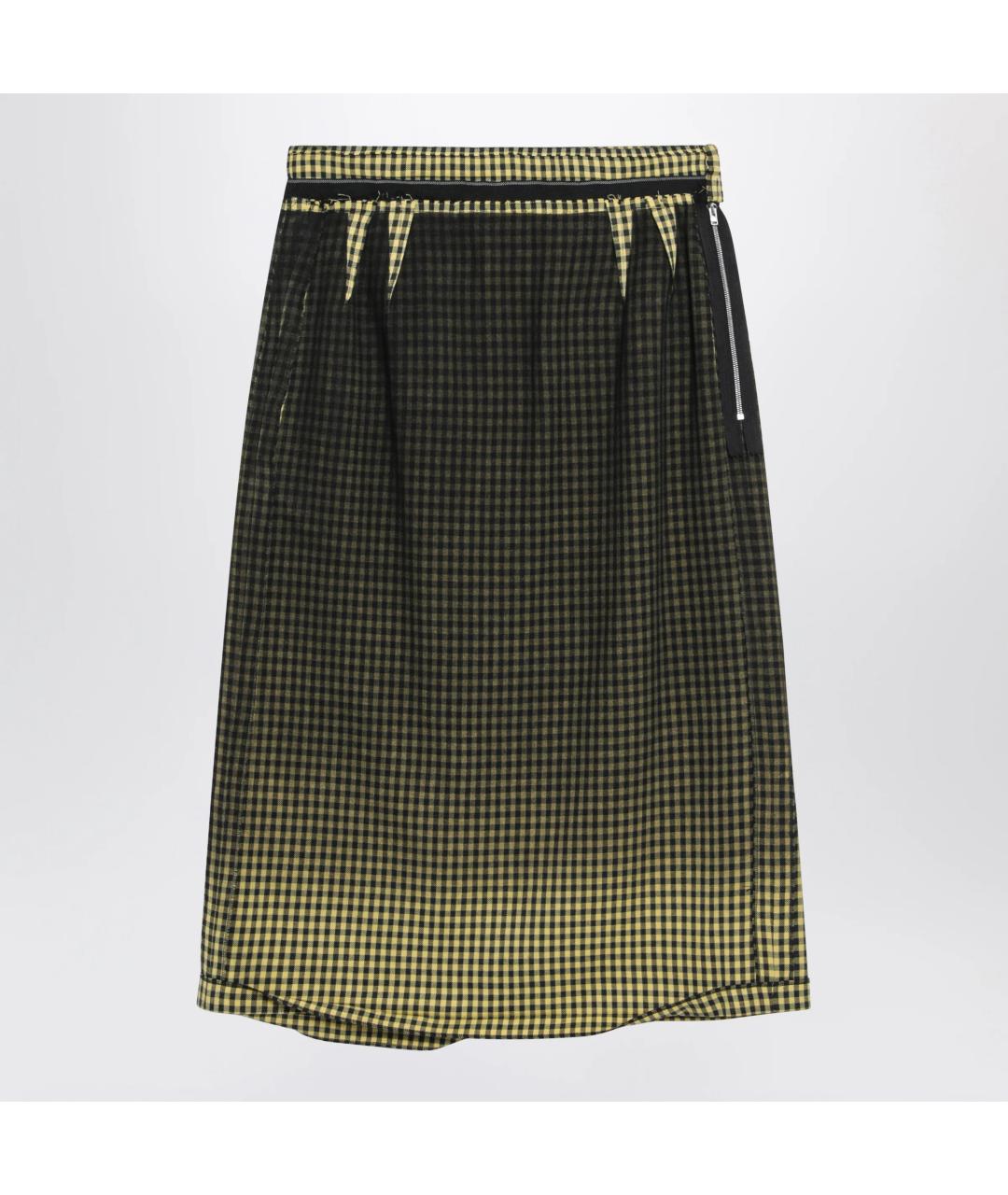 MAISON MARGIELA Мульти вискозная юбка миди, фото 3