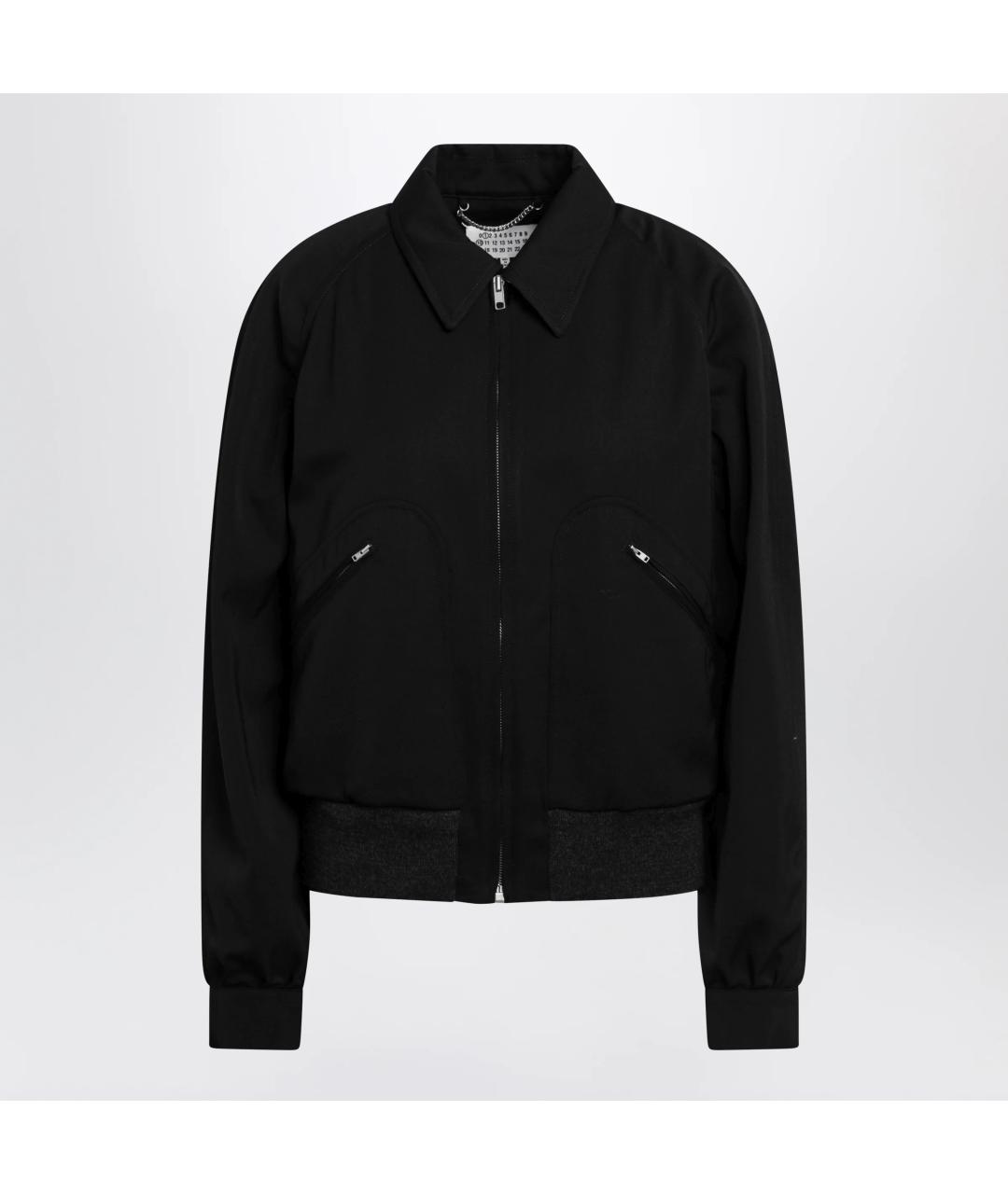 MAISON MARGIELA Черная шерстяная куртка, фото 3