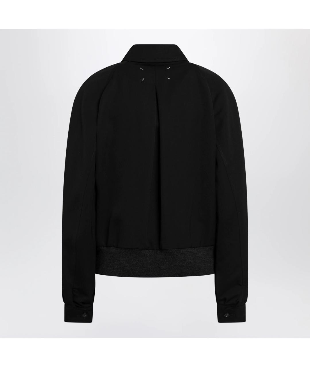 MAISON MARGIELA Черная шерстяная куртка, фото 2