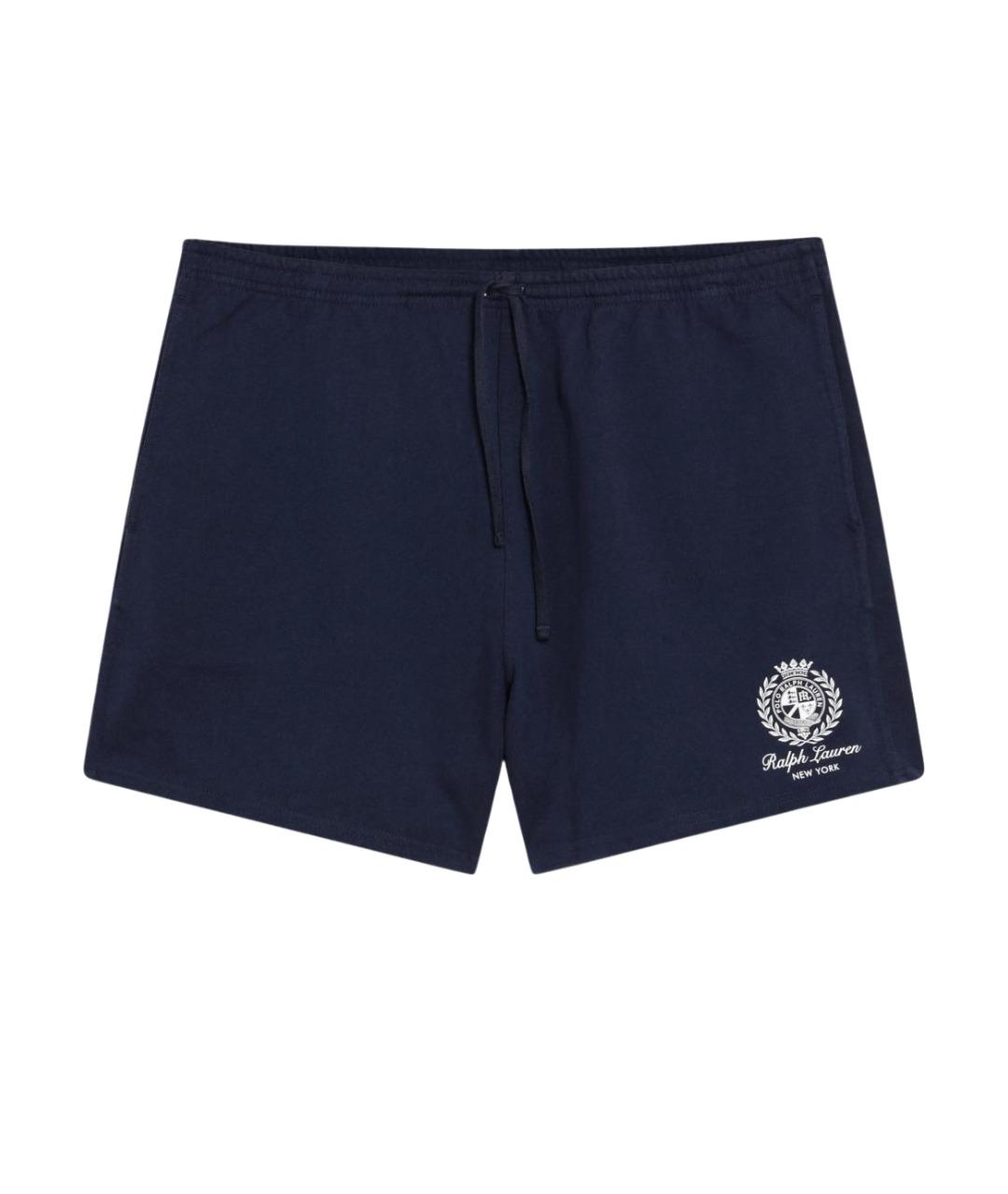 POLO RALPH LAUREN Синие хлопковые шорты, фото 1