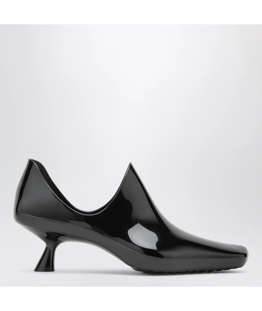 LOEWE Черные резиновые туфли, фото 3