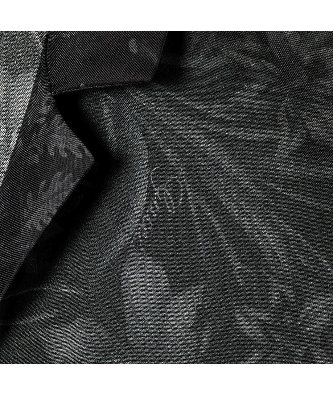 GUCCI Черная шелковая кэжуал рубашка, фото 2