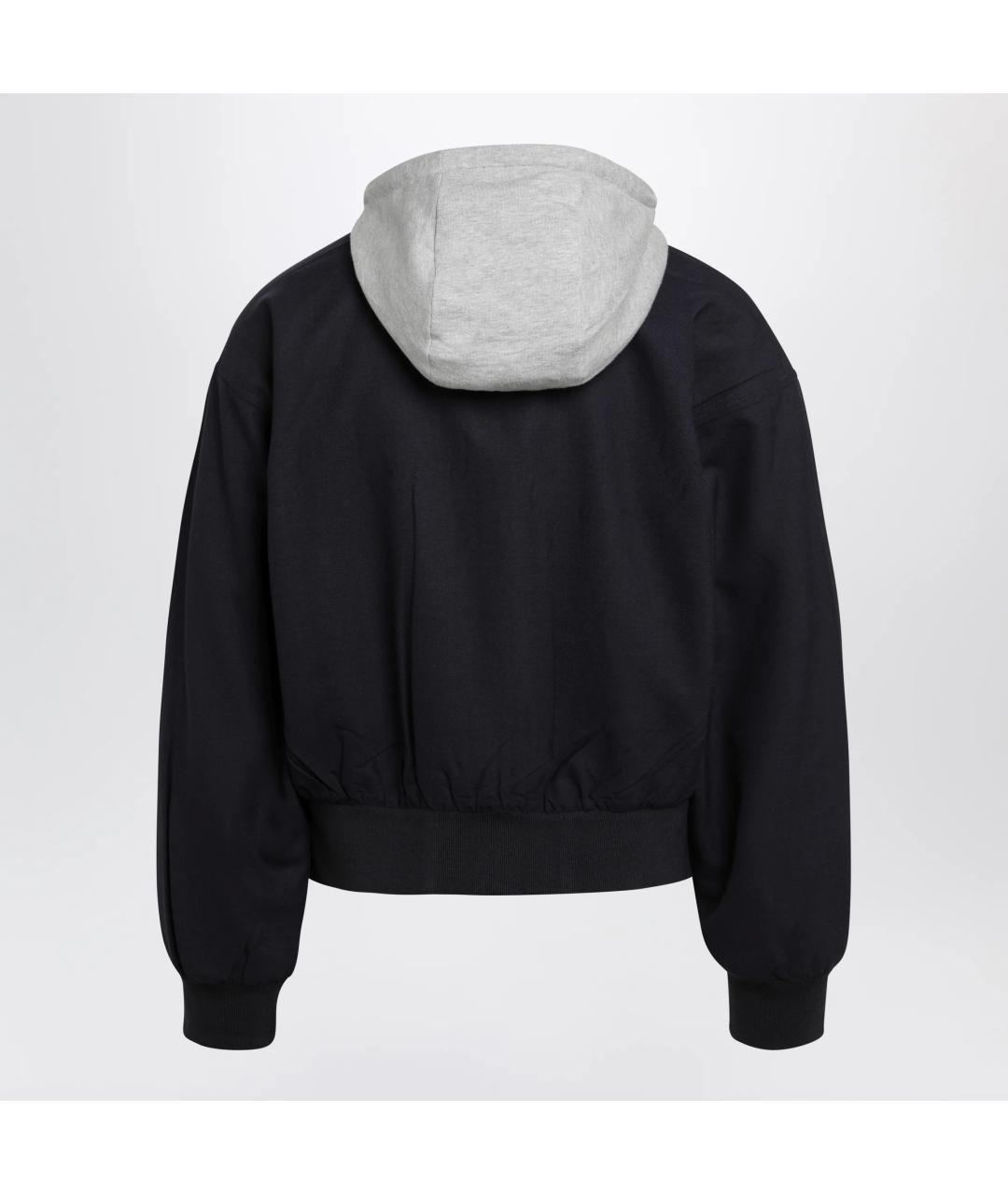 PRADA Темно-синяя шерстяная куртка, фото 2