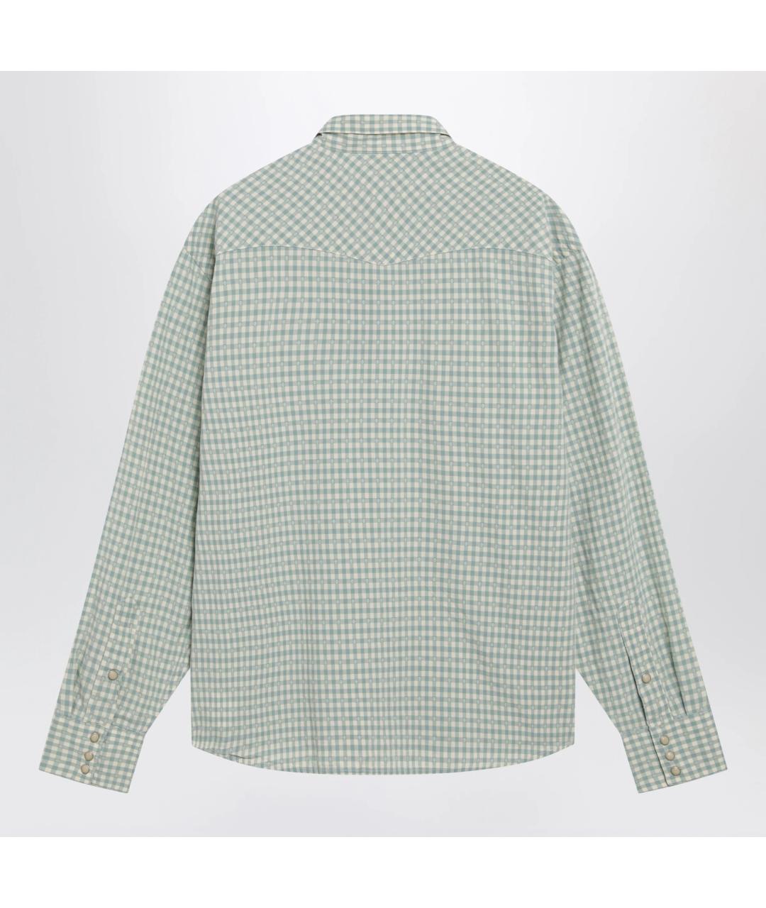 POLO RALPH LAUREN Зеленая хлопковая кэжуал рубашка, фото 2