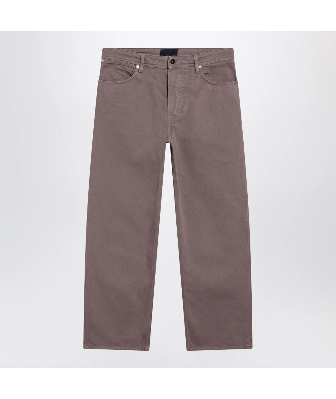 STONE ISLAND Фиолетовые деним повседневные брюки, фото 3