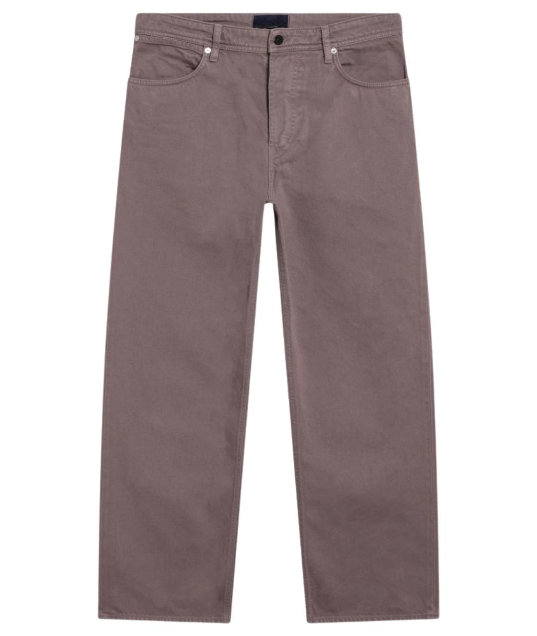 STONE ISLAND Фиолетовые деним повседневные брюки, фото 1