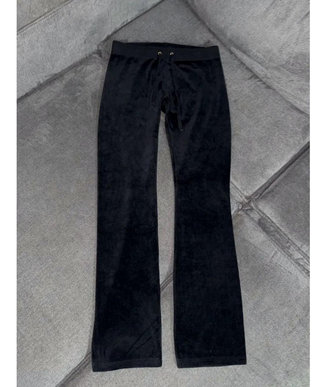 VETEMENTS Черный велюровый костюм с брюками, фото 3