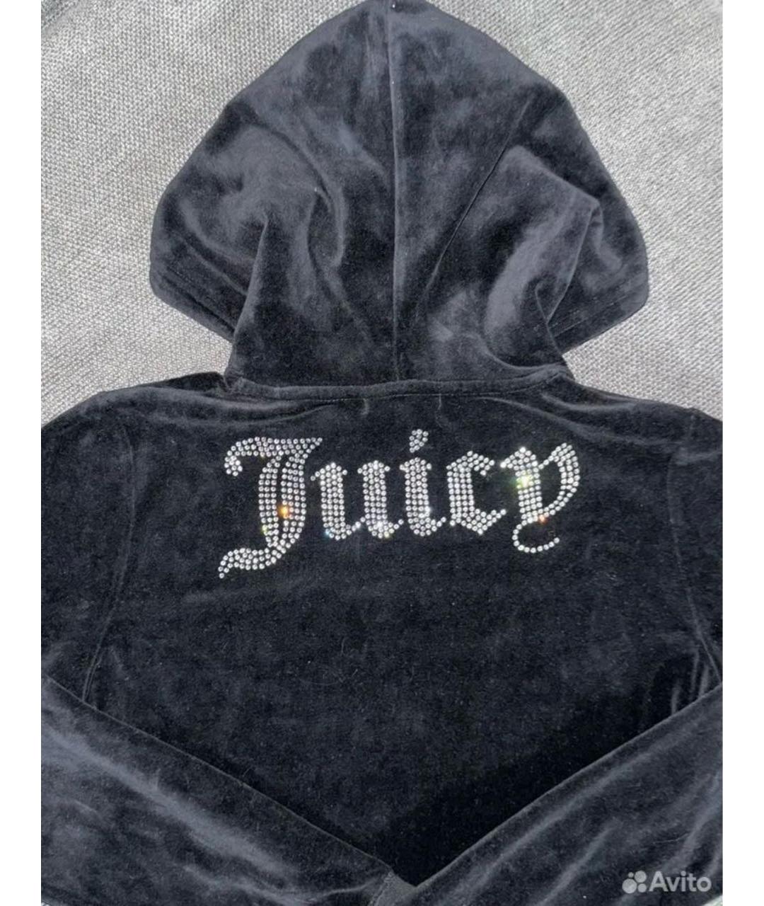 VETEMENTS Черный велюровый костюм с брюками, фото 4