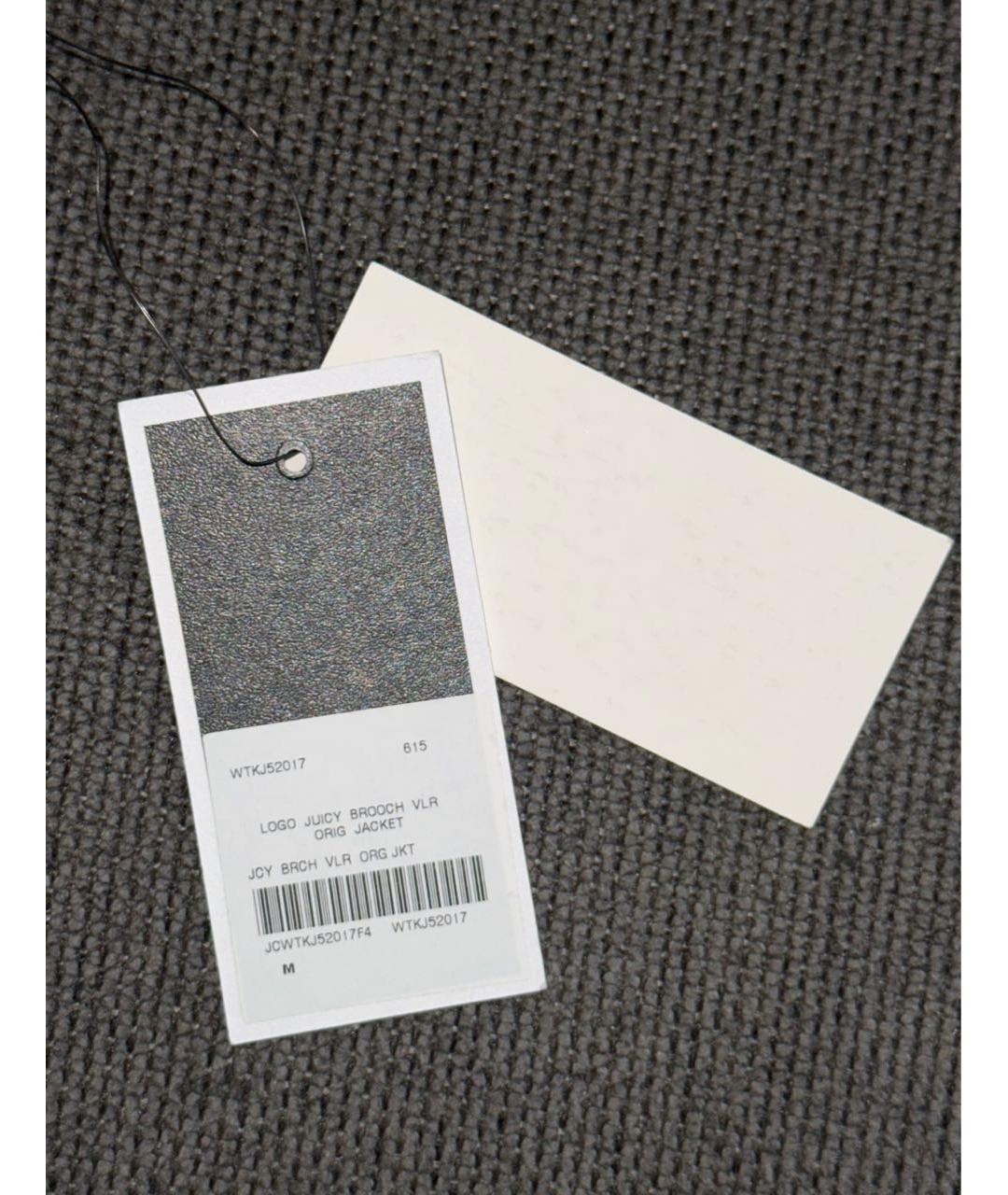 VETEMENTS Черный велюровый костюм с брюками, фото 8