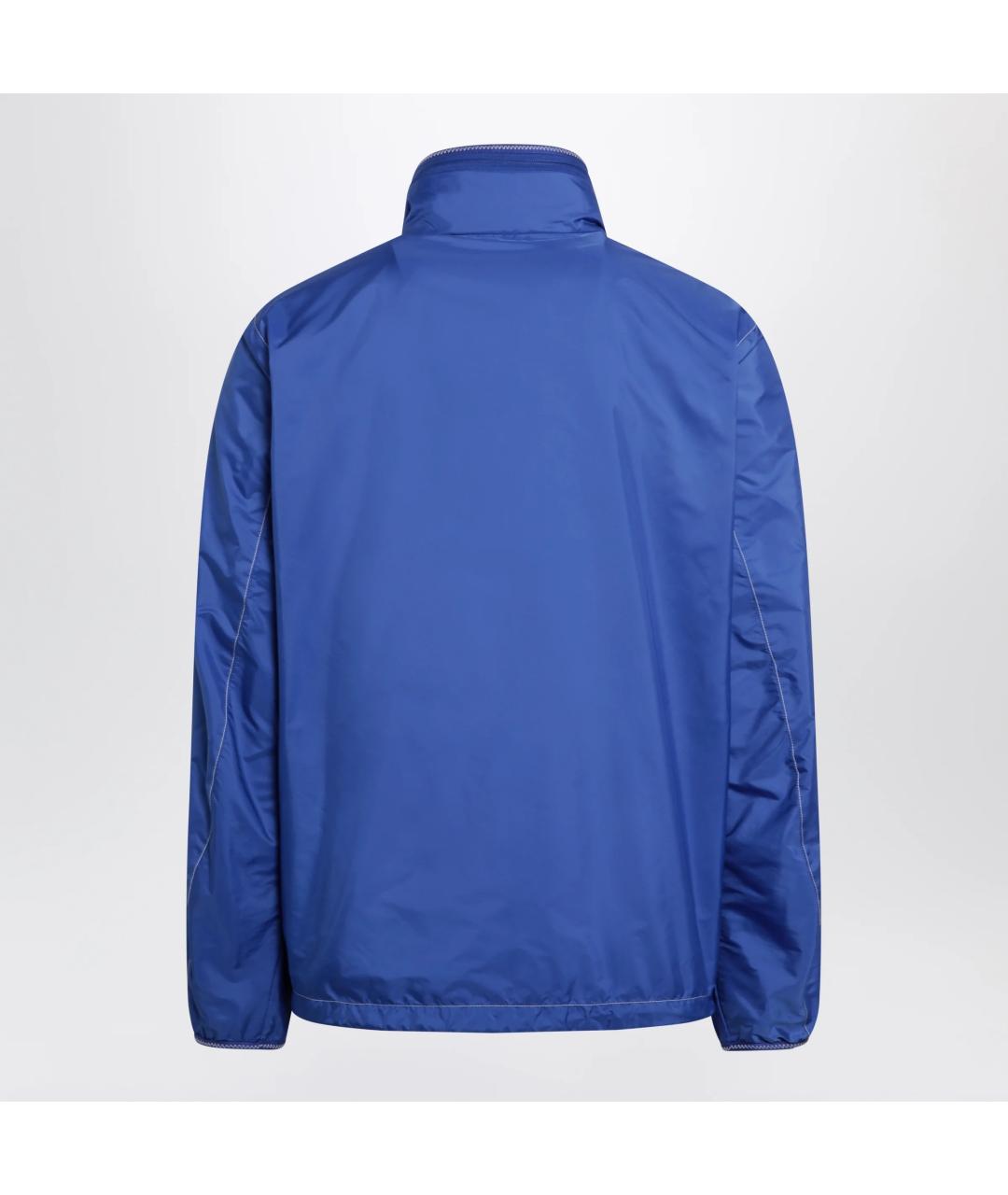 MONCLER Синяя полиамидовая куртка, фото 2
