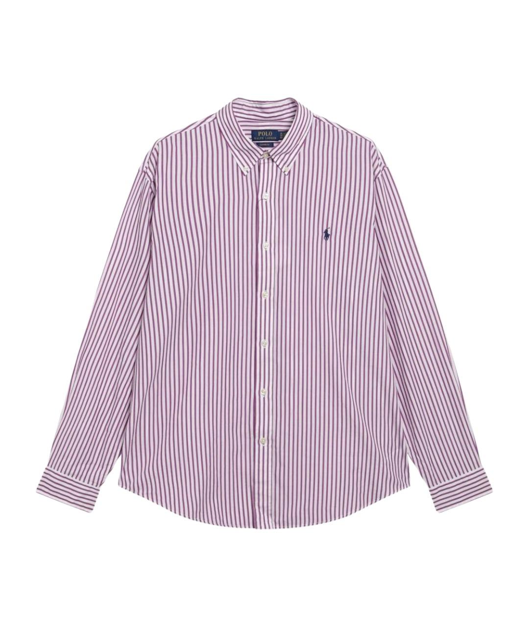 POLO RALPH LAUREN Фиолетовая хлопковая кэжуал рубашка, фото 1