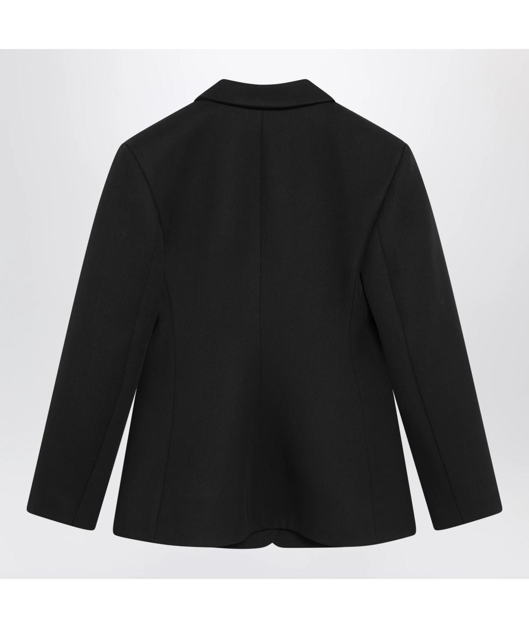 LOEWE Черный шерстяной жакет/пиджак, фото 2