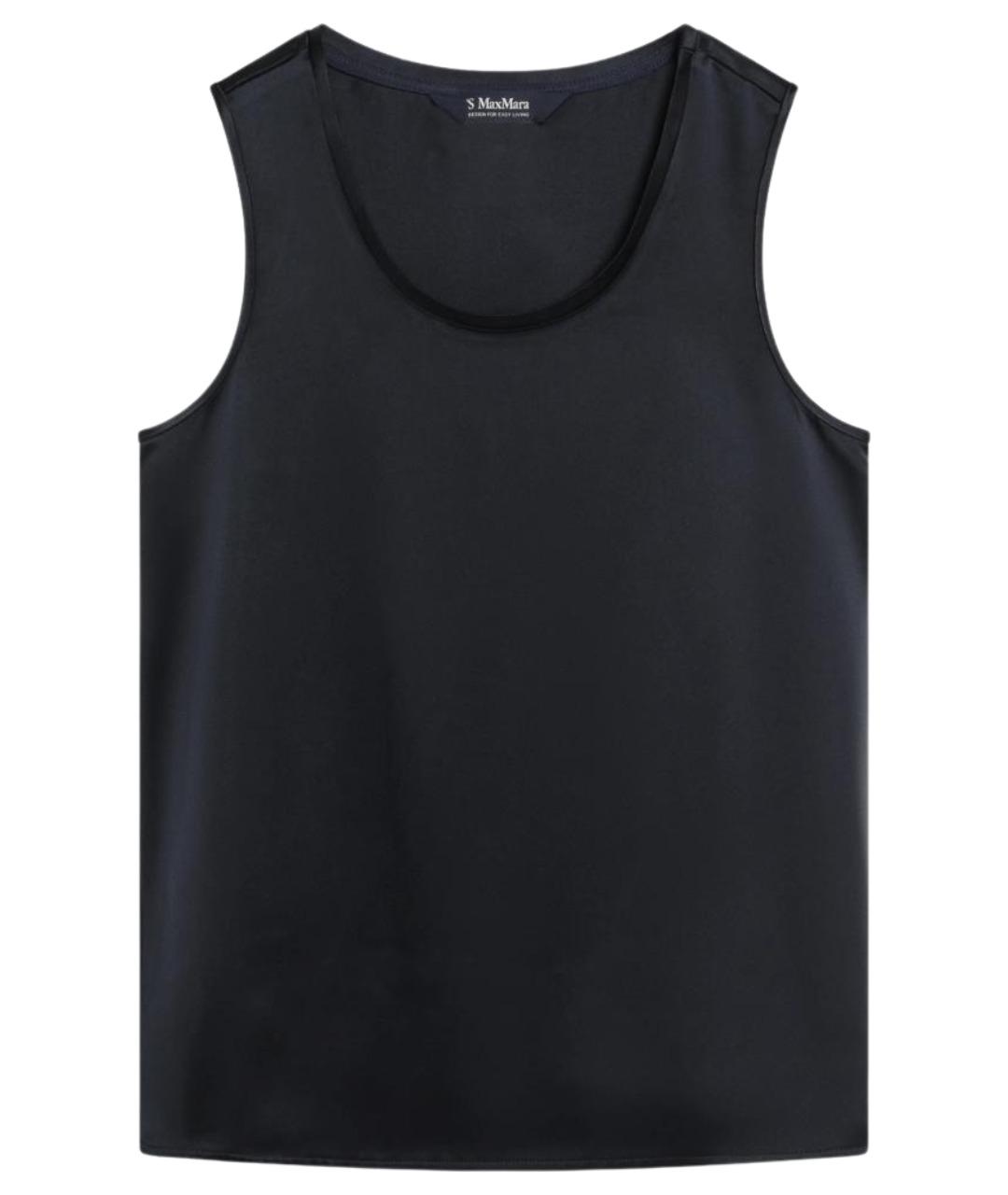 'S MAX MARA Синяя футболка, фото 1