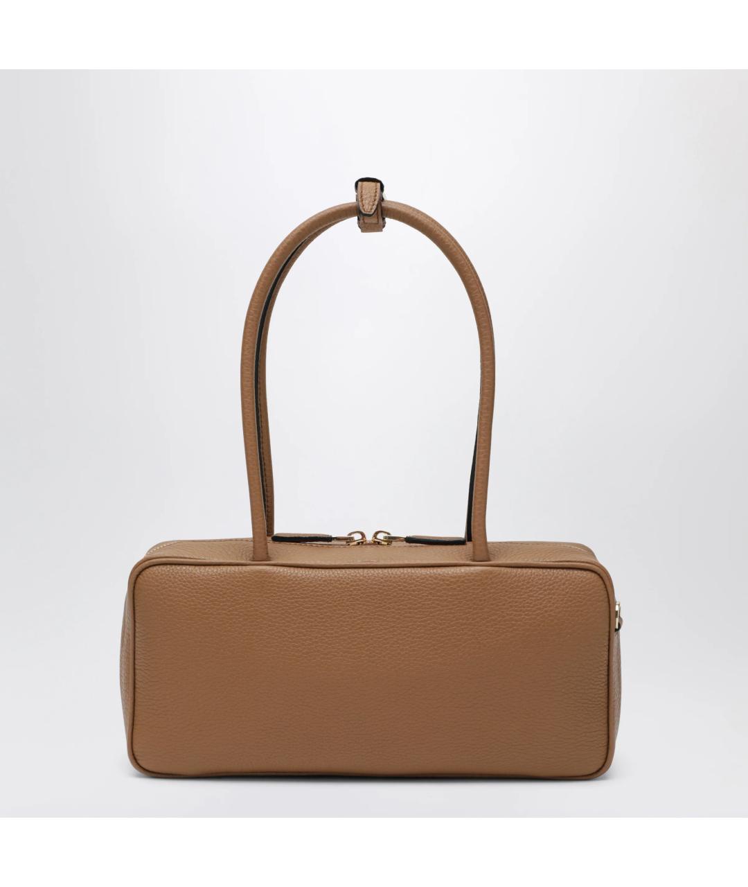 PRADA Коричневая кожаная сумка через плечо, фото 2