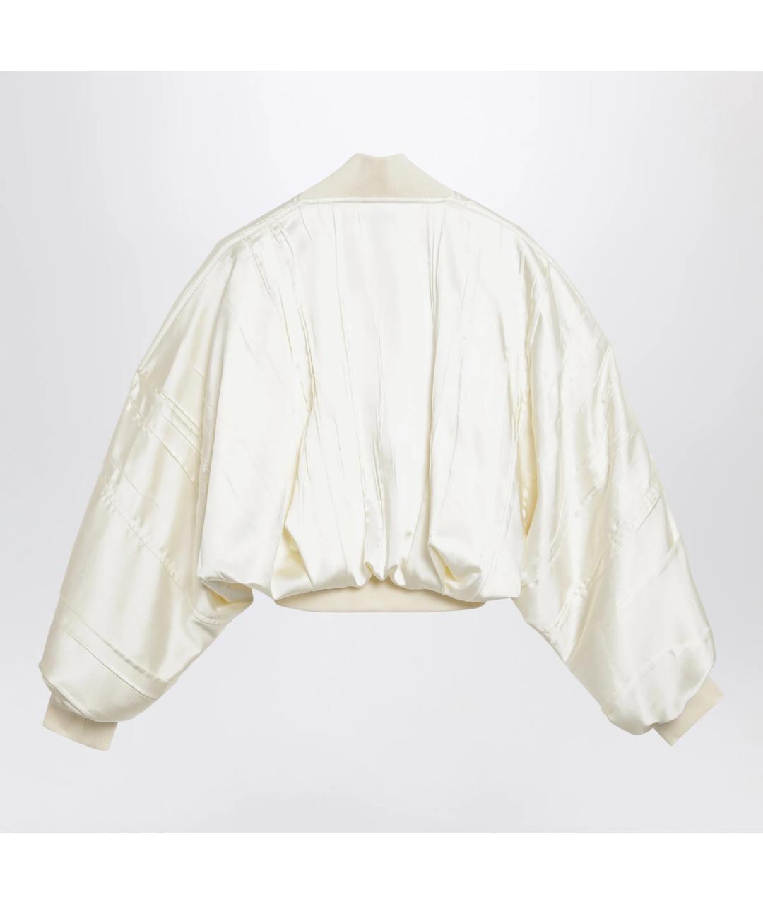 SPORTMAX Бежевая вискозная куртка, фото 2