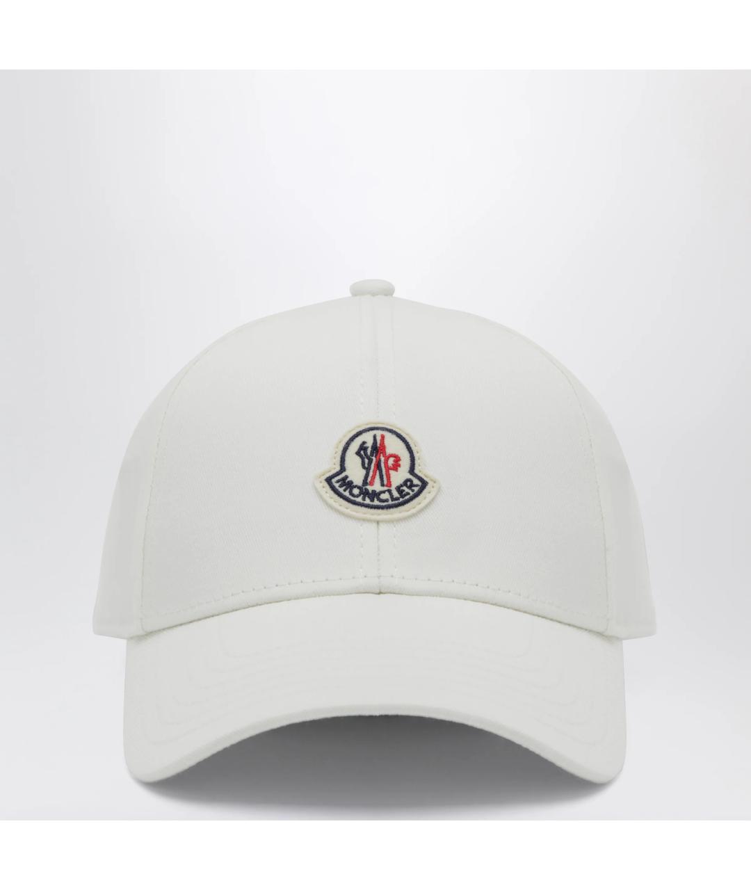 MONCLER Белая хлопковая кепка/бейсболка, фото 3