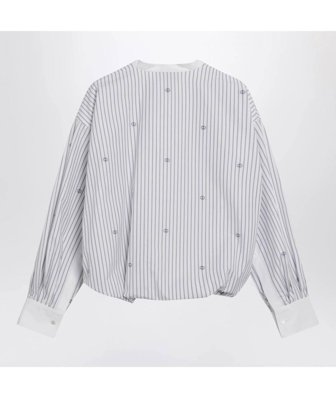 GUCCI Фиолетовая хлопковая блузы, фото 2