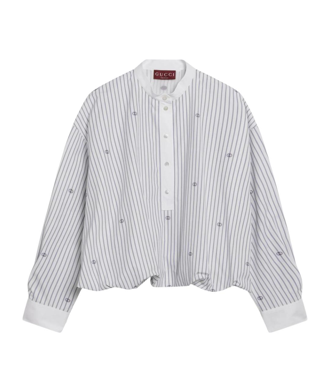 GUCCI Фиолетовая хлопковая блузы, фото 1