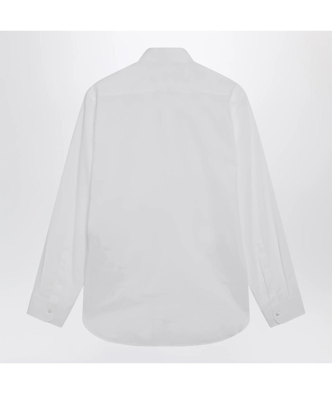 GUCCI Белая хлопковая классическая рубашка, фото 2