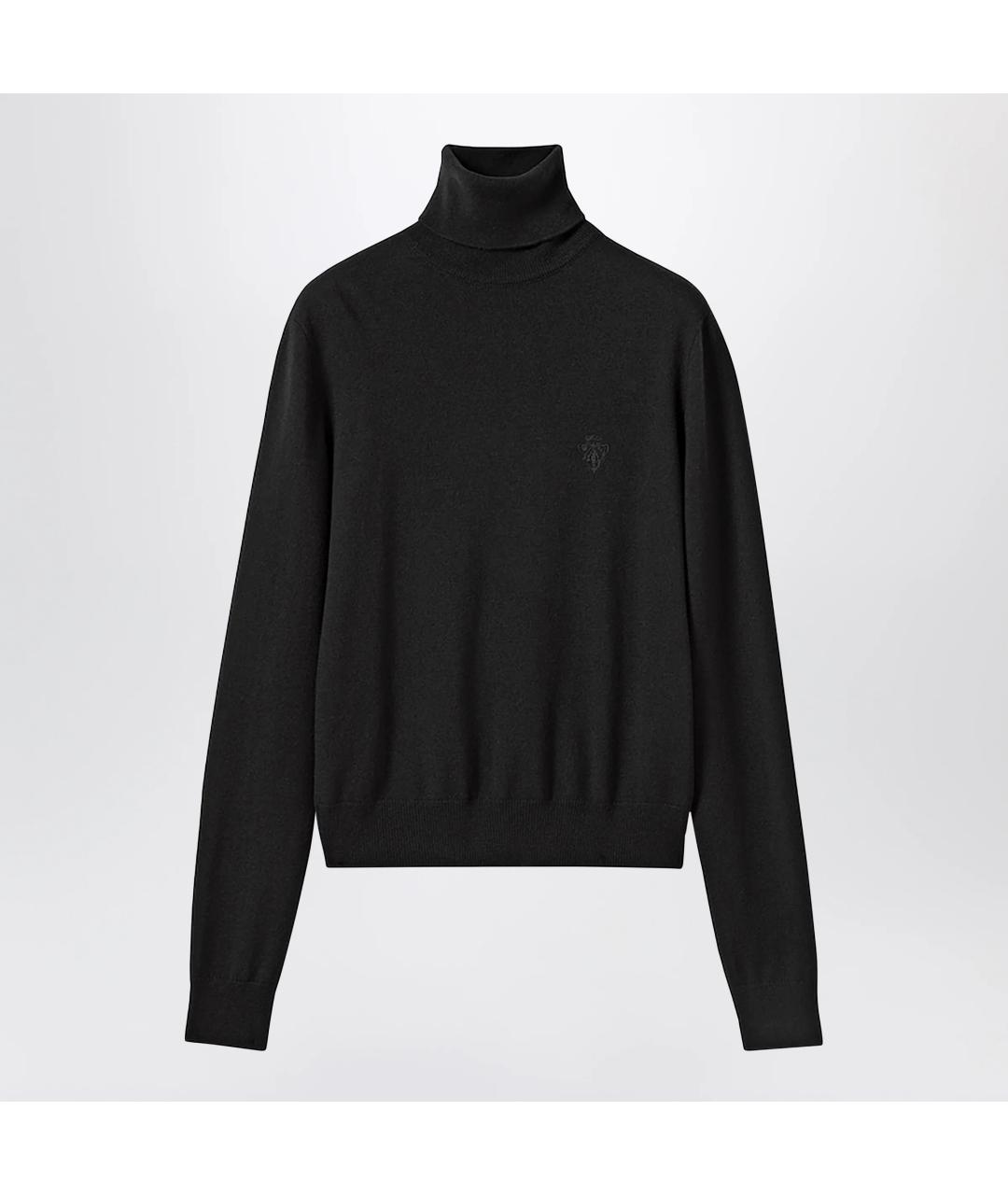 GUCCI Черная шерстяная водолазка, фото 3