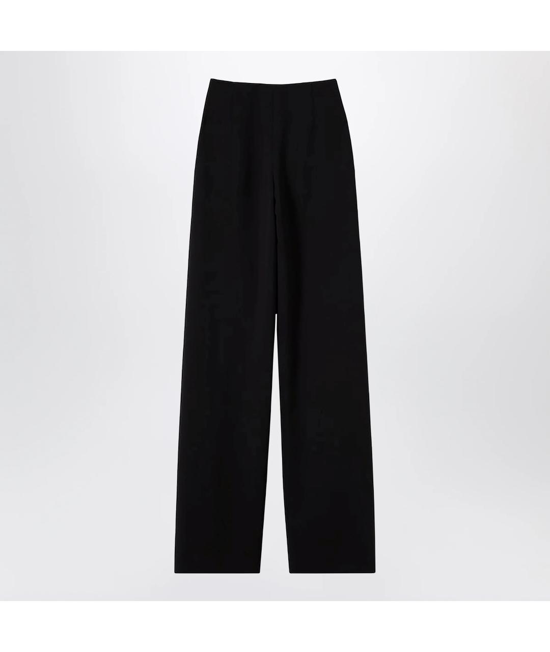 GUCCI Черные шерстяные прямые брюки, фото 6