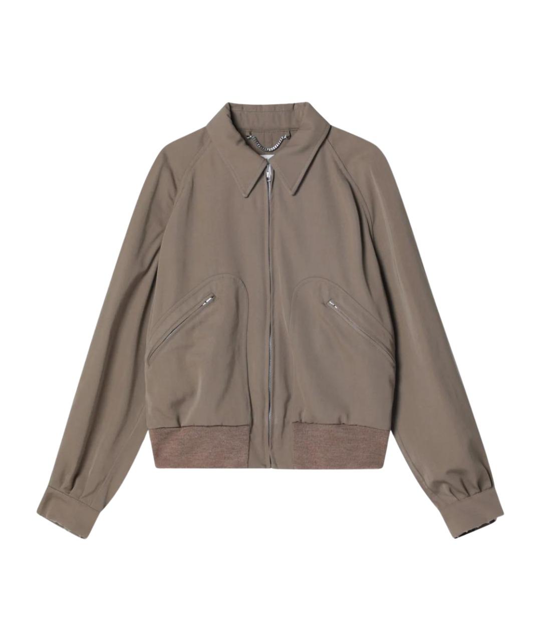 MAISON MARGIELA Бежевая шерстяная куртка, фото 1