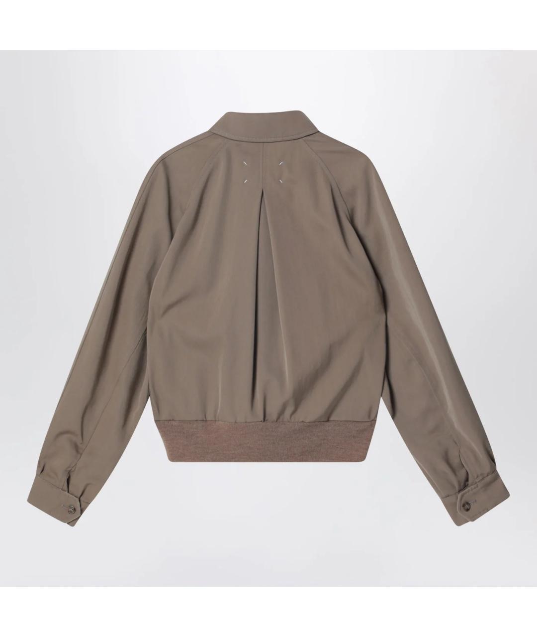 MAISON MARGIELA Бежевая шерстяная куртка, фото 2