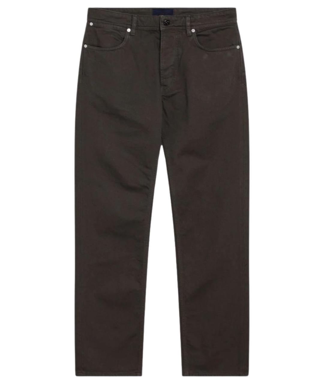 STONE ISLAND Коричневые деним повседневные брюки, фото 1