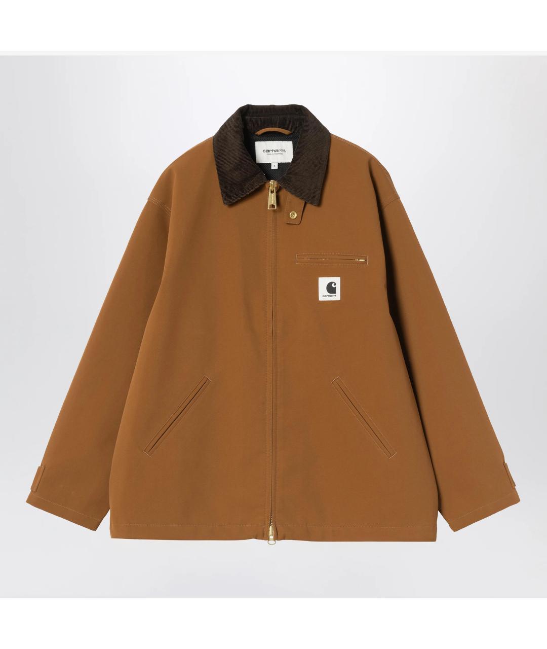 CARHARTT WIP Коричневая полиамидовая куртка, фото 3