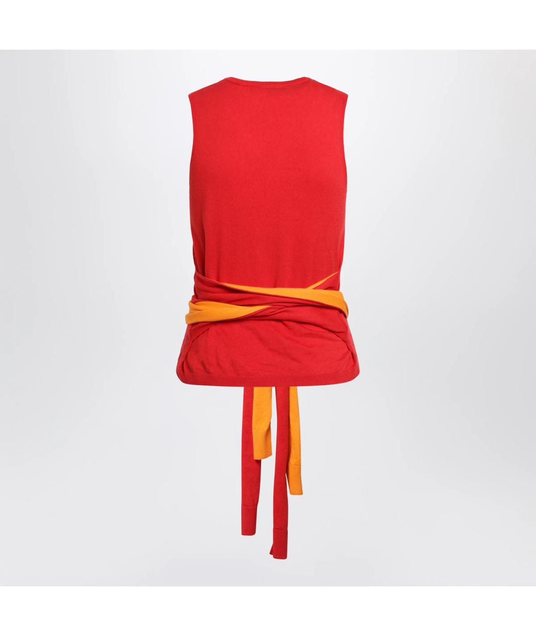 J.W.ANDERSON Красная хлопковая майка, фото 2