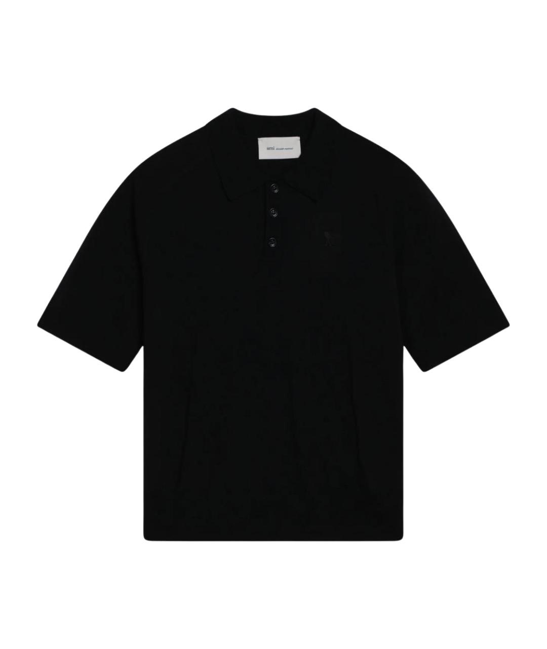 Ami Paris Черная кэжуал рубашка, фото 1