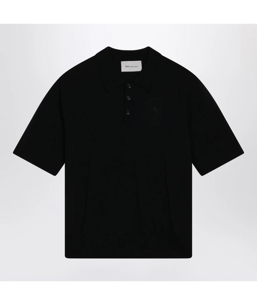 Ami Paris Черная кэжуал рубашка, фото 3