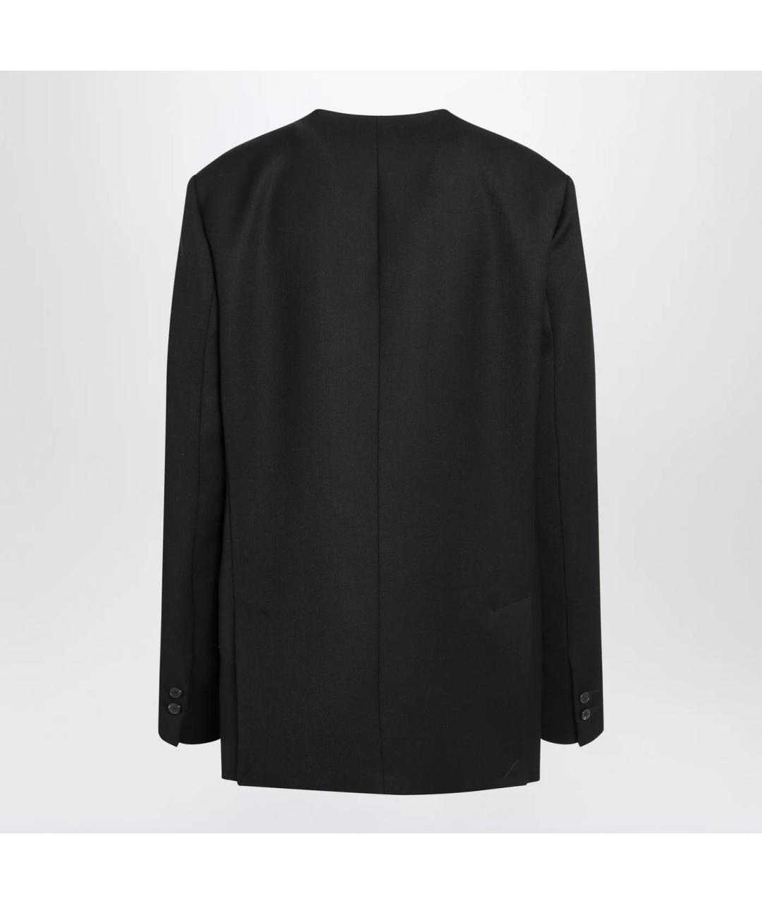 THE FRANKIE SHOP Черный полиэстеровый жакет/пиджак, фото 2